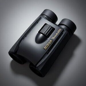 Nikon Trailblazer 10x25 ATB Waterproof Binoculars Black Compact Birding Hiking